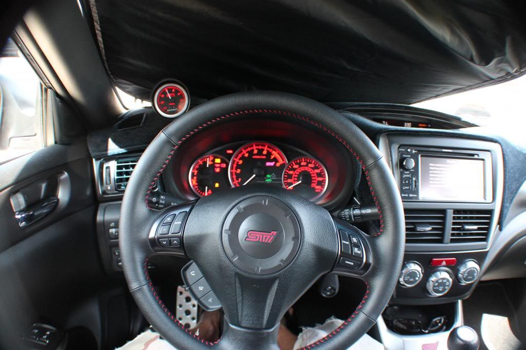 SPT Boost Gauge Installed! 2013 STi NASIOC