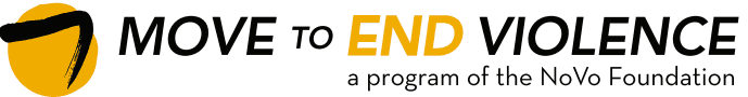 logo for Move to End Violence: A Program of the NoVo foundation