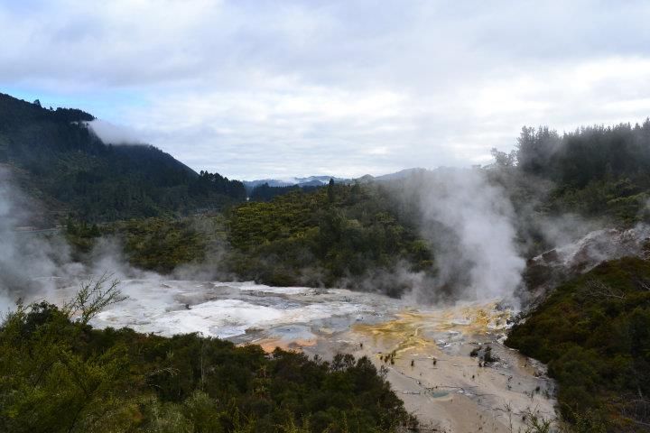 NUEVA ZELANDA Y FIDJI DURANTE 25 DIAS UN VIAJE MARAVILLOSO - Blogs de Nueva Zelanda - Abel tasman, y rumbo a la isla norte, ferry y a tongario national park -taupo (10)