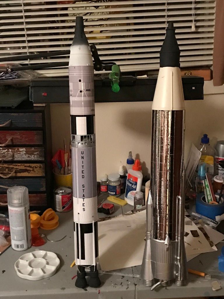 Accur8 "Skin Kit" for Estes 1/45 Little Joe II Model Rocket 