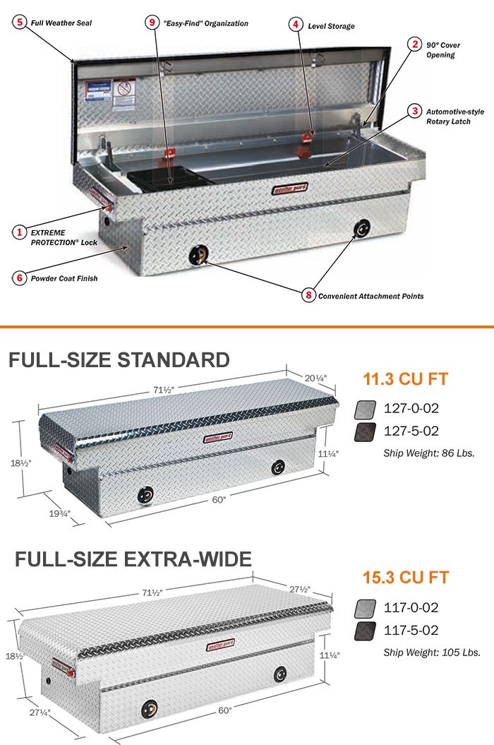 Weatherguard Truck Tool Box Weatherguard Truck Tool Box