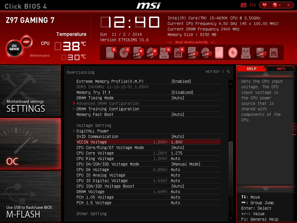 Help with MSI overclocking and CPU Ring Voltage Question Tom's Hardware Forum
