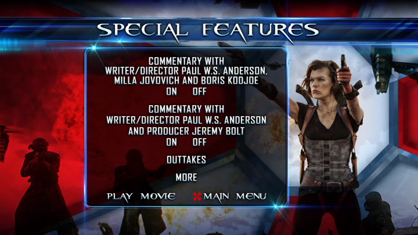 Resident Evil: Retribution (2012) R1 Ntsc Dvd9