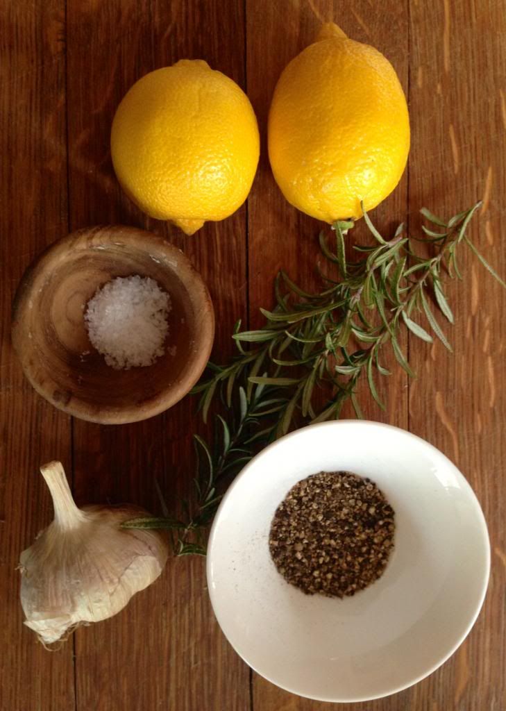 Lamb marinade ingredients