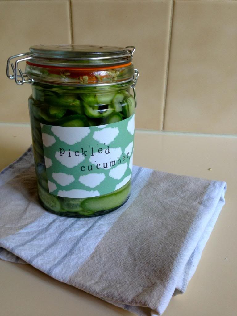 Pickled cucumbers