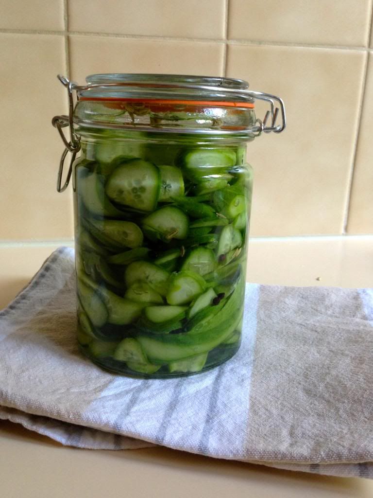 Pickled cucumbers