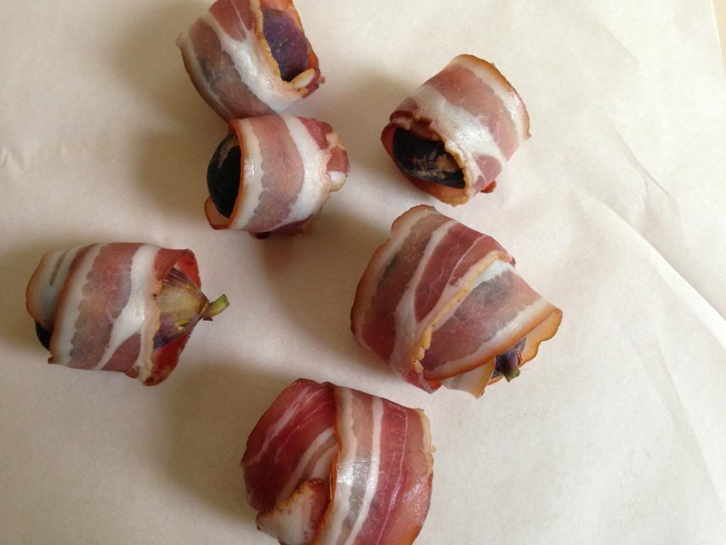 Figs and pancetta
