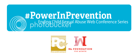Ms. Foundaiton and PreventConnect Logos - #PoweverIn Prevention