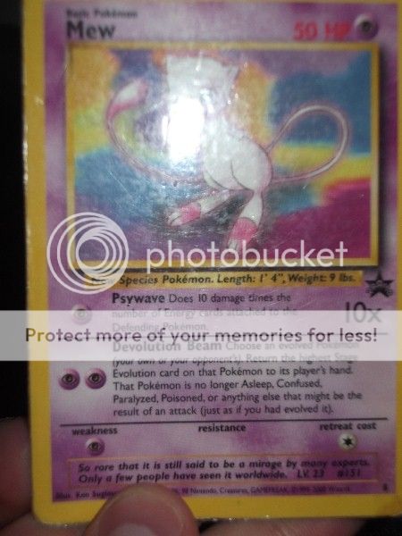 Help with my Mew promo card