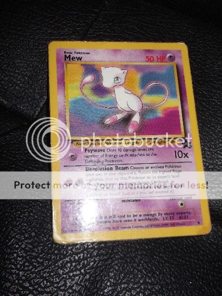Help with my Mew promo card